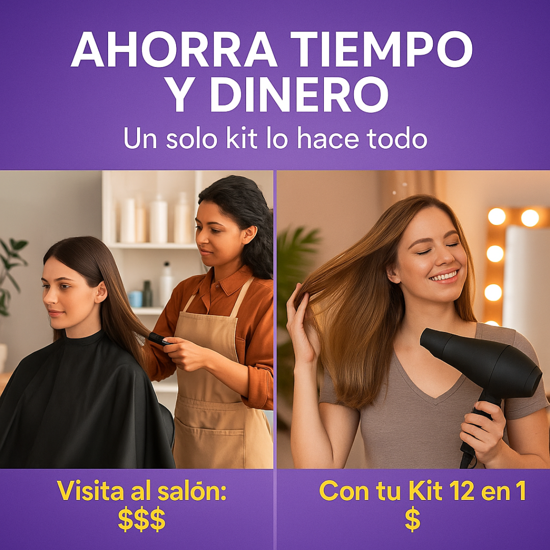Kit Secadora 12 en 1