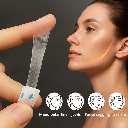 CINTA ADHESIVA ELÁSTICA PARA  EL ROSTRO ✅