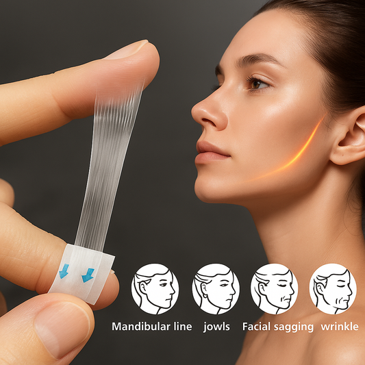 CINTA ADHESIVA ELÁSTICA PARA  EL ROSTRO ✅