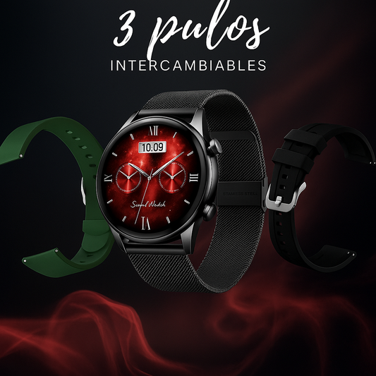 SmartWatch Gtide Romance Negro